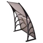 UV Protection PC Door Canopy Aluminum Patio Cover Window Awnings CE Approval