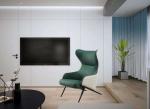 Leisure hotel Single sofa lobby chair Modern Classic chaise Lounge chair