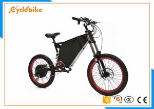 Quality 19 Inch Powerful Electric Bike 3000w , Powerful Stealth Bomber Electric Bike wholesale