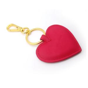 Quality Innovative Personalized Keychain Gifts Leather Heart Shape Key Ring wholesale