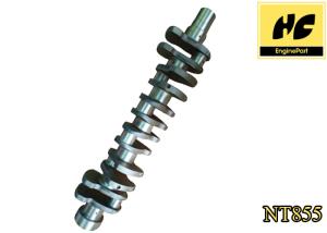 Quality NT855 Cummins Engine Spare Parts Crankshaft HRC46 - 52 Hardness 3608833 wholesale