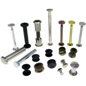 Quality M3 Round Head Chicago Screw for Fastening Stainless Brass Aluminum Male Female Binding wholesale