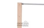 outdoor fitness equipments WPC materials based outdoor exercise machine chin up