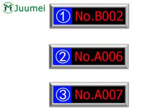 Quality Bank Hospital LED Counter Display Printed Digital Number Counter wholesale