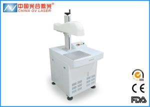 Quality Portable 3d Curve Fiber Laser Marking Machine For Metal Jewelry Ring Code Logo wholesale
