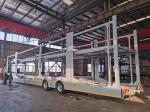 18T Production Of Double-Decker Car Transport Semi-Trailer With Jost E100
