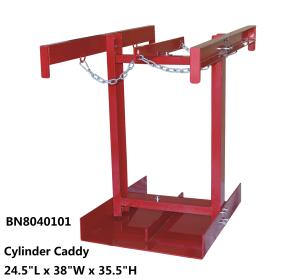 Quality Sturdy Gas Cylinder Caddy Medical Gas Cylinder Rack For Truck 24.5” *38” *35.5” wholesale