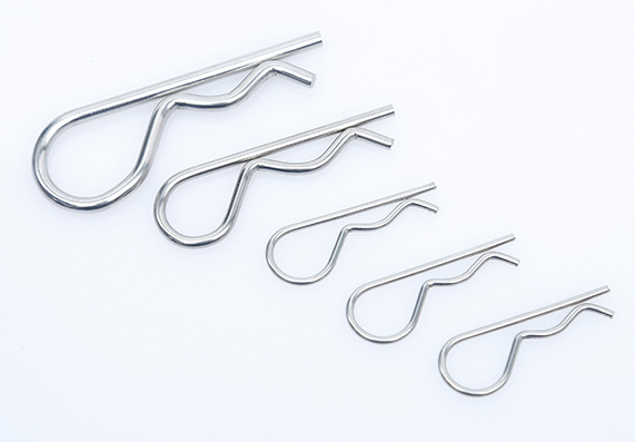 Highly Durable Stainless Steel Slotted Straight Spring Pins with Custom Carbon Steel R-Type Metal Hollow Yellow Zinc Hole
