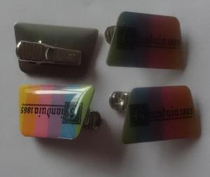 Quality colorful fashion gift promotional tie clip, custom made logo tie clip wholesale