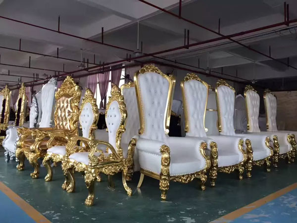 Royal High Back King Throne Chairs Wedding Rental Bride And Groom Sofa Chair