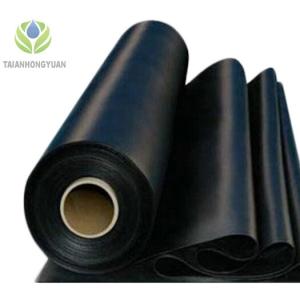 Quality Waterproof Membrane for Ponds Textured HDPE Geomembrane Black Sheet 0.1-3.0 Thickness wholesale