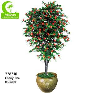 Quality Fashionable Anti Fading H160cm Fake Cherry Tree With Fruits wholesale