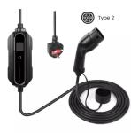 EU Plug French / UK / US Connectors 16A Portable Electric Vehicle Charger AC /