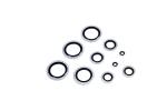 BSP Seal Stainless Steel Rubber EPDM NBR Bonded Seal Imperial