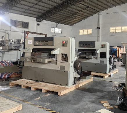 Video Technical Support After Service Hydraulic Paper Cutting Machine for Restaurant