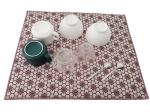 Microfiber Dish Drying Mat Dish Drying Rack Pads Kitchen Counter Mat 16x18Inch