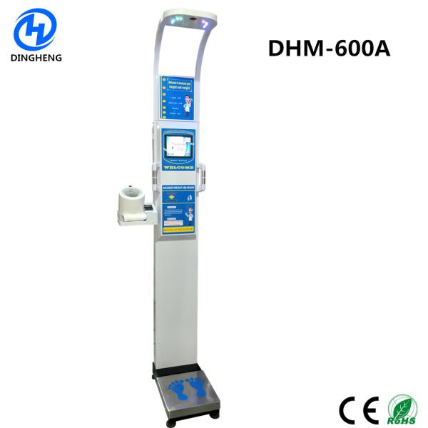 DHM-600A Medical Ultrasonic height weight bmi scale with blood pressure Medical