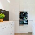 Modern Quartz Stone Countertop Italian Furniture for Smart Folding Small Kitchen