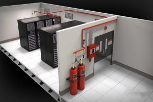 Quality 100L FM200 Fire Fighting System HP345 Steel Welding Gas Cylinder wholesale