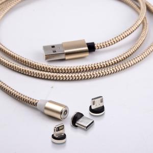 Quality Multiple Connector Magnetic Charging Cables OD3.2mm Interchanged Easily wholesale