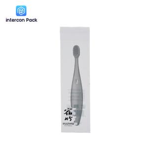 China 7.09 X 3.94 Inch Data Cable Packaging Bag Recyclable Gray Polyethylene on sale