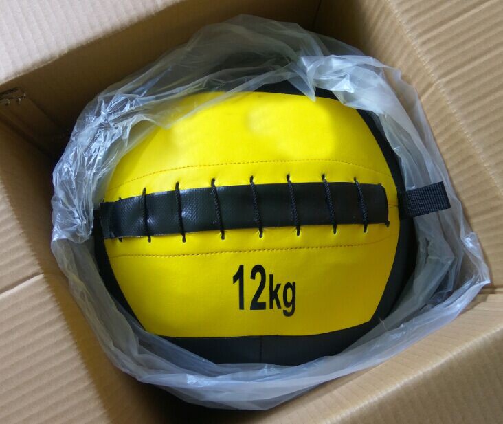 Durable PVC Gymnastic Exercise Ball , Anti Burst Crossfit Slam Ball