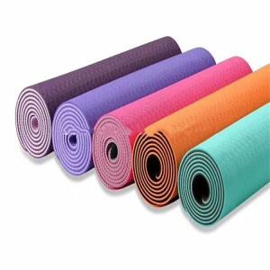 Quality ECO Friendly Kids Gymnastics Mat Foldable Cork Yoga Mat Custom Print Logo wholesale