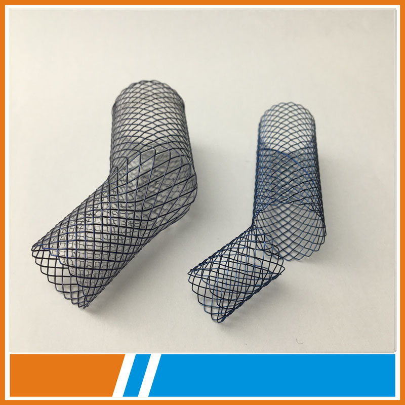 endoscopy respiratory individual medical nitinol stent with Nitinol wire for digestive tract
