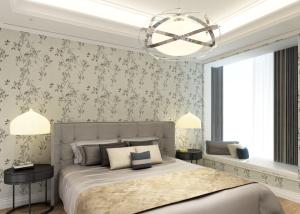 Quality Eco - friendly Floral Room Decoration Wallpaper with Botanical Pattern wholesale