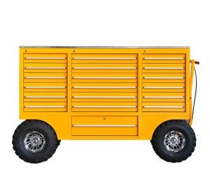 Quality Cold Rolled Steel Chest Trolley with Powder Coat Finish and Stainless Steel Handles wholesale