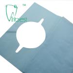Waterproof Dental Protective Wear , Disposable Dental Bibs With Hole