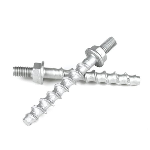 ZINC Finish Stainless Steel Hex Flange M8 70mm Anchor Bolt Screw Concrete Bolt
