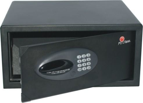 Alloy Steel Electronic Lock Hotel Laptop Safe Guestroom Capitals Secure Cash