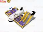 Airplane Theme Inflatable Bouncy Castle 160 SQM Commercial Grade
