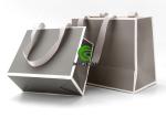 High End Packaging Retail Paper Shopping Bags Portable Customized Logo