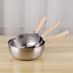 Non Stick Japanese Sauce Pan Stainless Steel Restaurants Soup Cooking Pot With
