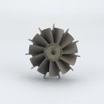 GT1544V turbine wheel shaft for 708450-27 708450-56 753420-5005S turbochargers