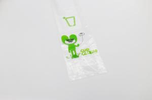 Quality CMYK Biodegradable Plastic Bags For Cups Holder Drinks Coffee Beverage Carrier Bag wholesale