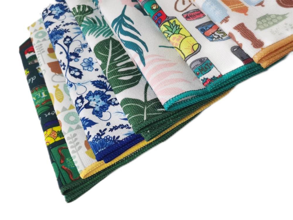40x60cm Quick Dry Microfiber Dish Towel Kitchen Cleaning Cloth