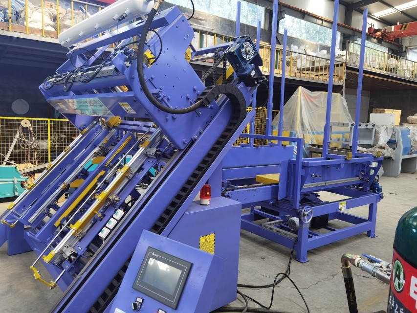 Double Head Notcher Wood Pallet Machine, pallet notching machine 1800pcs/H Capacity