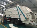 6x4 10 wheel 12cbm Garbage Compactor Truck 371 hp Horsepower SGS Certification