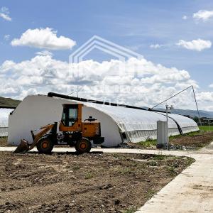 Quality Plastic Film Agricultural Greenhouse With High Insulation Automatic Air Circulation wholesale