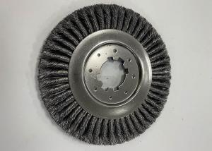 Quality 300mm OD Metal Tube Rust Removal Twisted Wire Brush wholesale