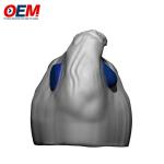Custom PVC toy OEM 3D Concept SmallFoot Popcorn Bucket Food Popcorn Bucket