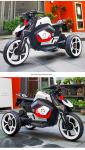 G.W. N.W 14.8/12.5kg 12V Battery Children Three Wheel Electric Motorcycle Car
