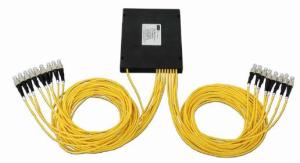 Quality PLC 1x16 FC Fiber Optic Splitter SM ABS packing wholesale