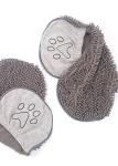 Shammy Pet Microfiber Towel , Dog Towel With Hand Pockets