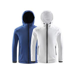 Quality Waterproof Windproof Hooded Sports Top Windbreaker Lightweight Walking Coat wholesale