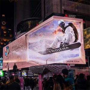 Quality P10.4 Advertising Naked Eye 3D LED Display Waterproof Billboard wholesale