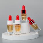 Wholesale 5ml round essential oil bottle dropper cosmetic glass bottle skin care